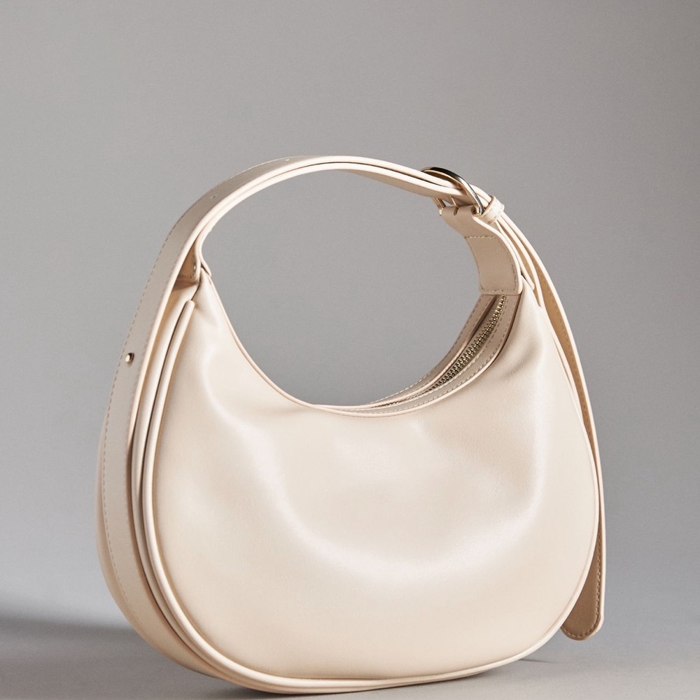 Anthropologie Brea Faux Leather Shoulder Bag